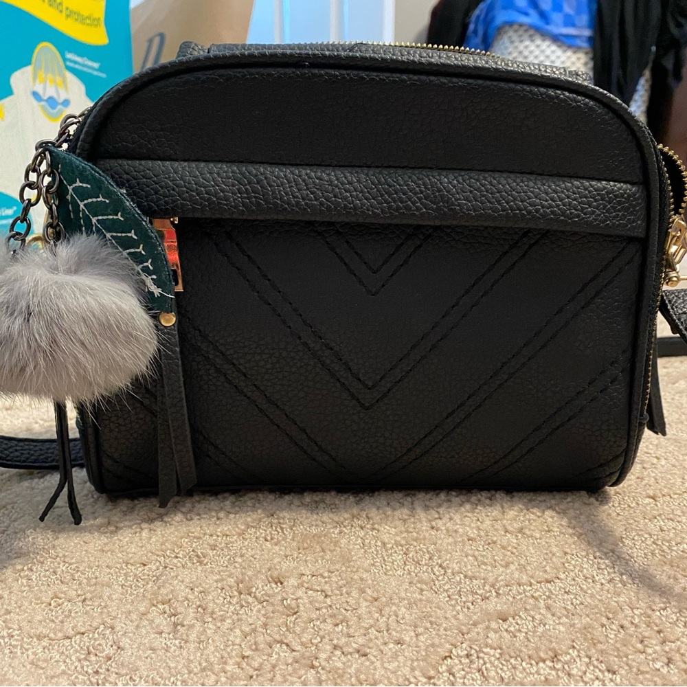 Cute black crossbody bag